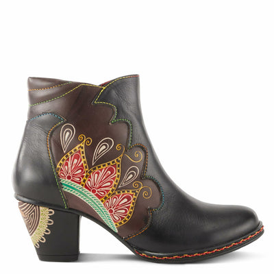 Spring Step L`Artiste Women's Zamihi Leather Bootie Black EU 35 / US 5