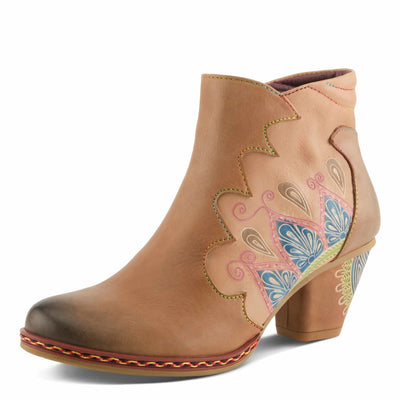 L'Artiste by Spring Step Women's Zamihi Western Boot, Taupe, 9