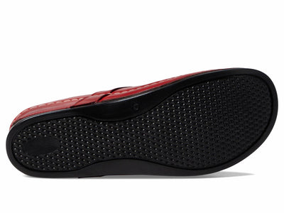 Spring Step Women's Lilybean Leather Clog Red EU 40 / US 9