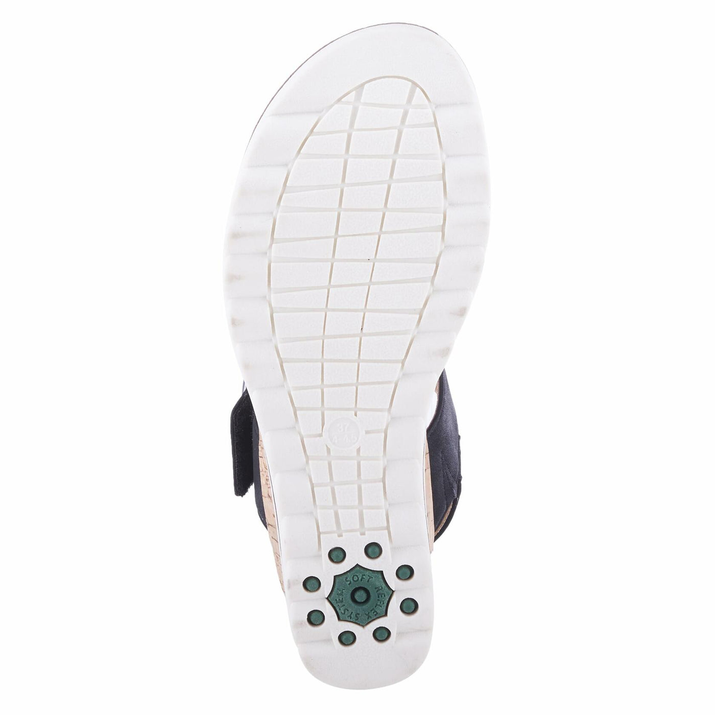 Spring Step Women's Loriya Slingback Wedge Sandal Black EU 40 / US 9