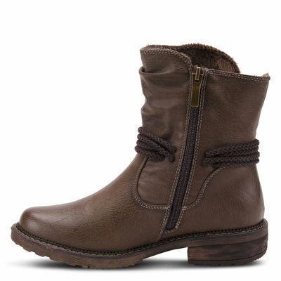 Spring Step womens Mid Calf Boot, Taupe, 10.5-11 US