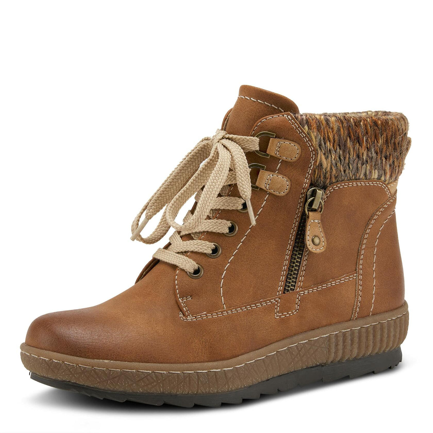 Spring Step Women's Karlene Bootie Medium Brown EU 41 / US 9.5-10