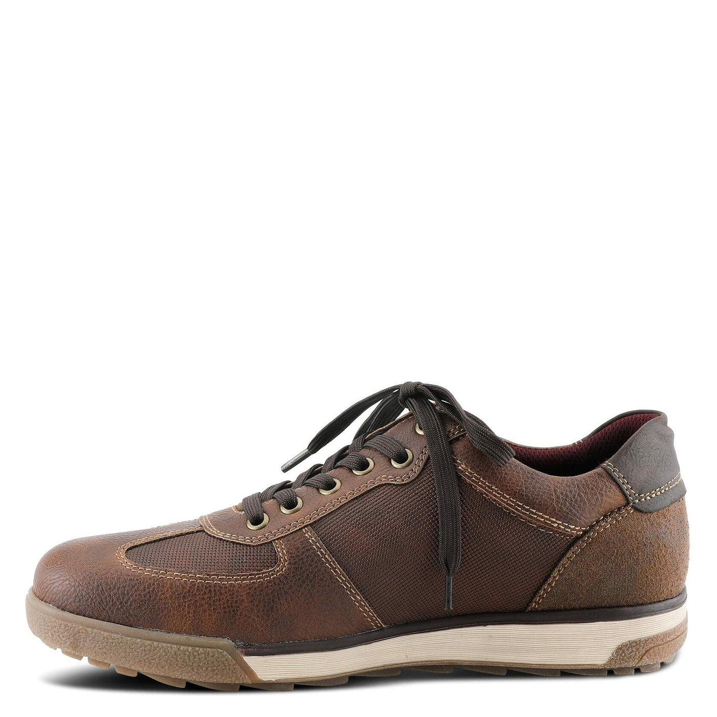 Spring Step Men's Norman Sneaker Brown EU 41 / US 8-8.5