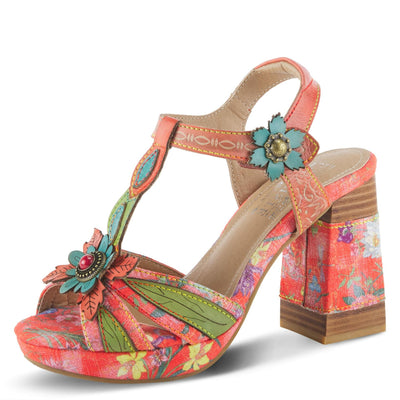 L'Artiste by Spring Step Fabuloso Orange Multi EU 35 (US Women's 5) M