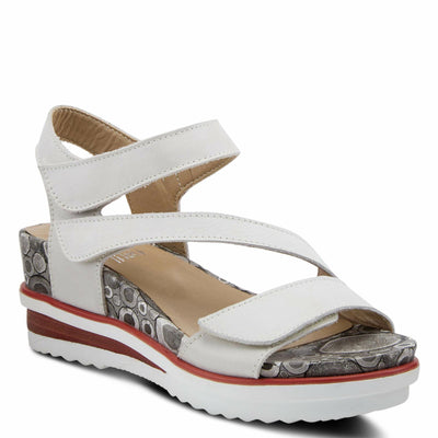 Spring Step L'Artiste Women's Elona Slingback Sandal White EU 39 / US 8.5