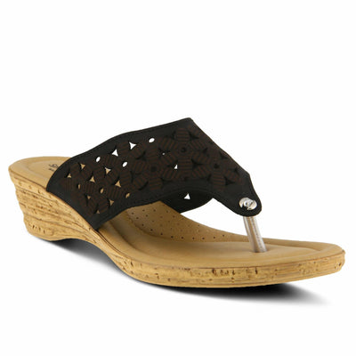 Spring Step Tiffany Sandal, Black, 35 Medium EU (5 US)