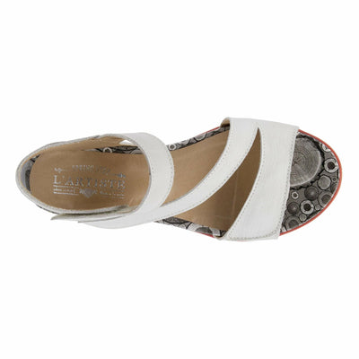 Spring Step L'Artiste Women's Elona Slingback Sandal White EU 39 / US 8.5