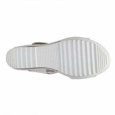 Spring Step L'Artiste Women's Elona Slingback Sandal White EU 39 / US 8.5