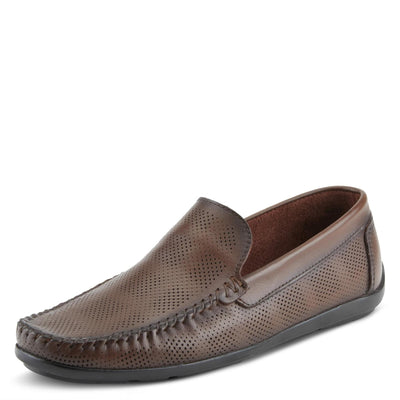 Spring Step Men's Darian Slip-On Shoe Brown EU 45 / US 11.5