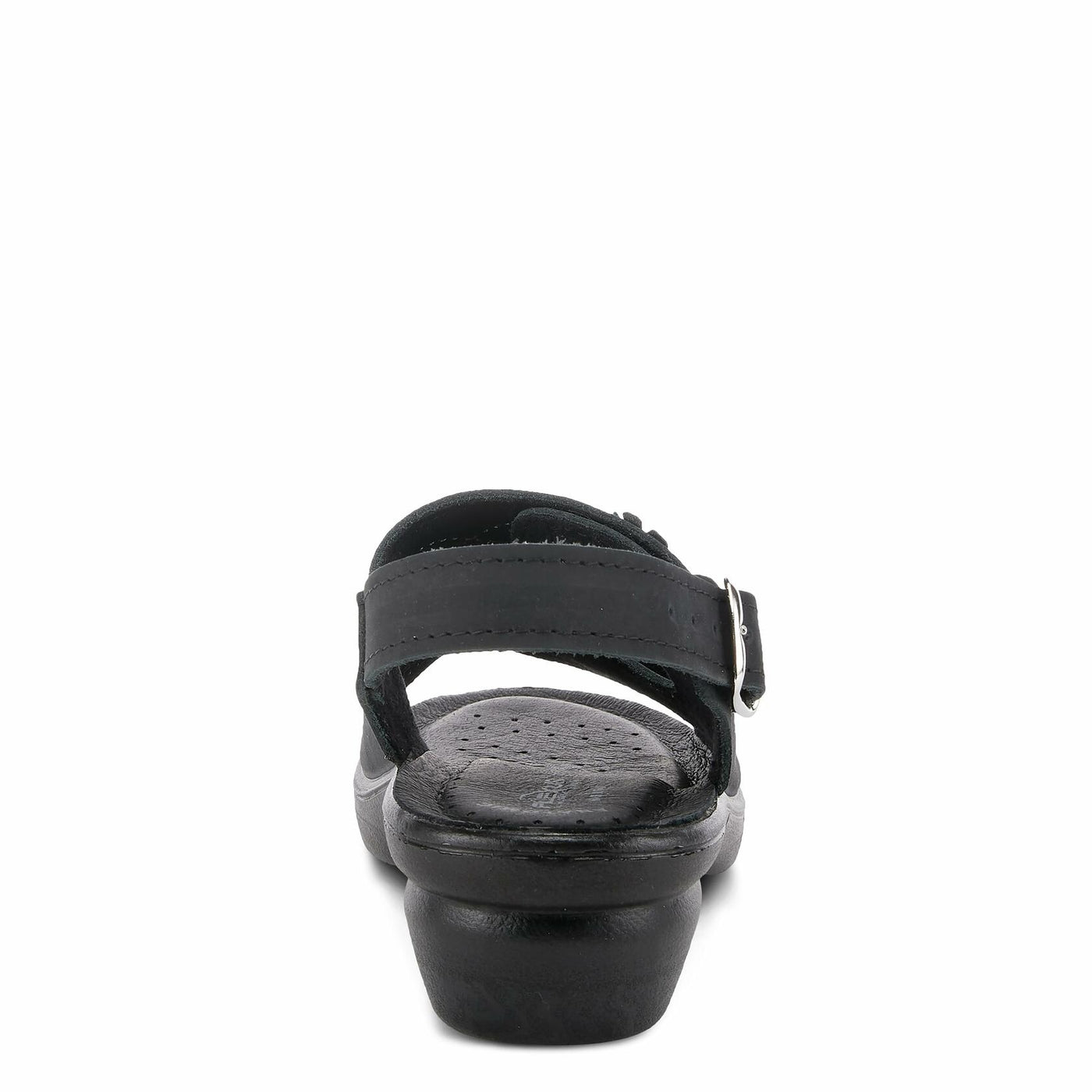 Flexus by Spring Step Ceri Flat Sandal, Black, 39 Medium EU (US 8.5 US)