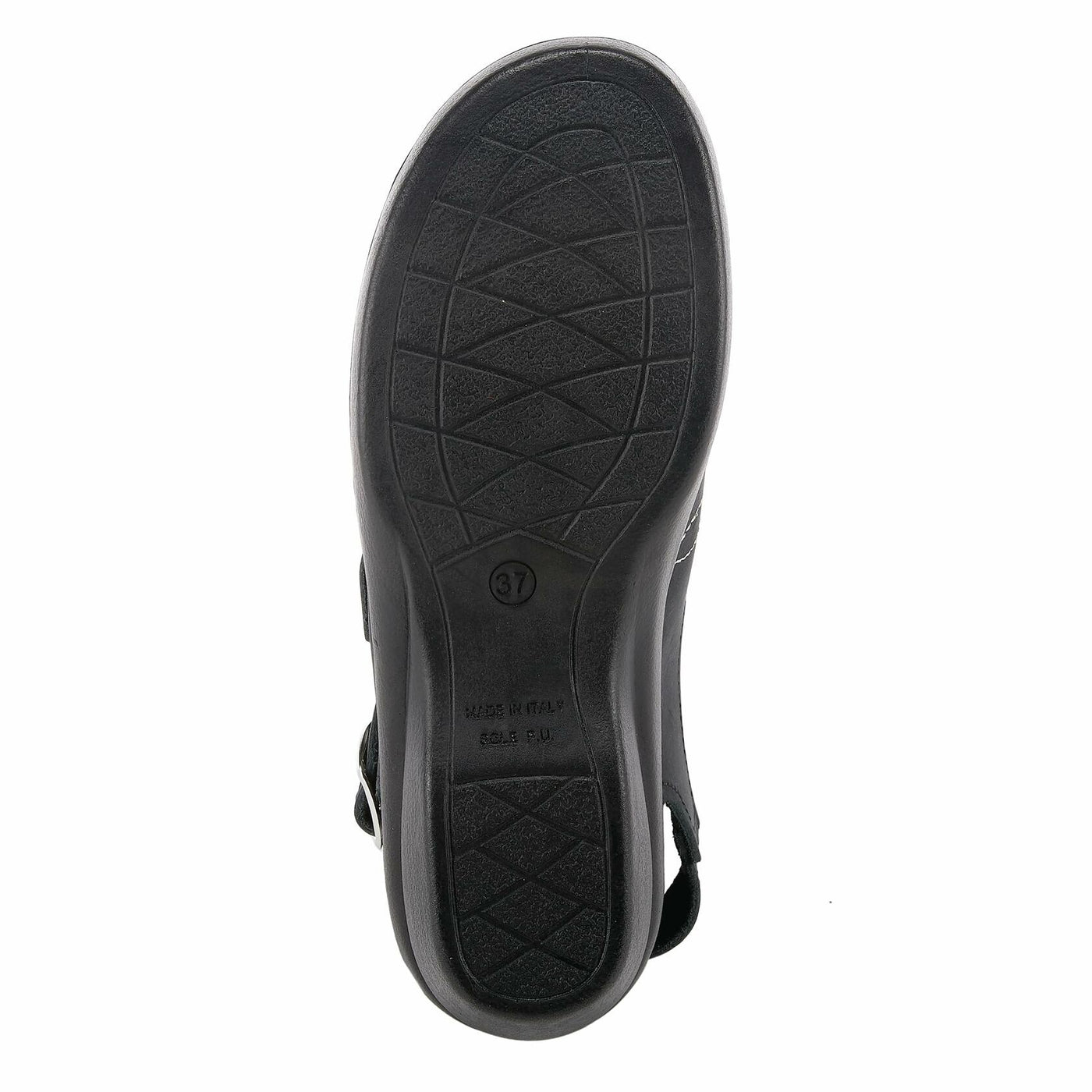 Flexus by Spring Step Ceri Flat Sandal, Black, 39 Medium EU (US 8.5 US)
