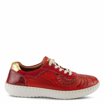 Spring Step Women's Jumilla Lace-Up Shoe Red EU 36 / US 5.5-6