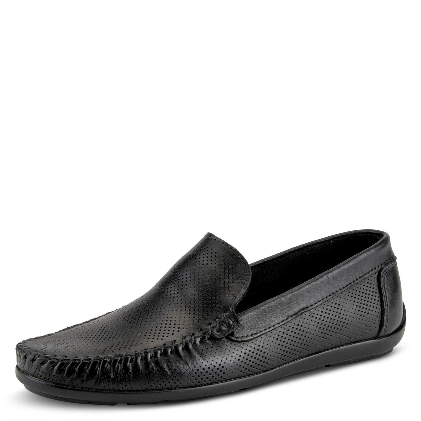 Spring Step Men's Darian Slip-On Shoe Black EU 40 / US 7-7.5