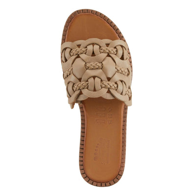 Spring Step Women's Alysia Slide Sandal Beige EU 39 / US 8.5