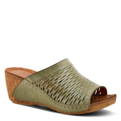 Spring Step Women's CUNACENA Slipper, Olive, 10.5-11