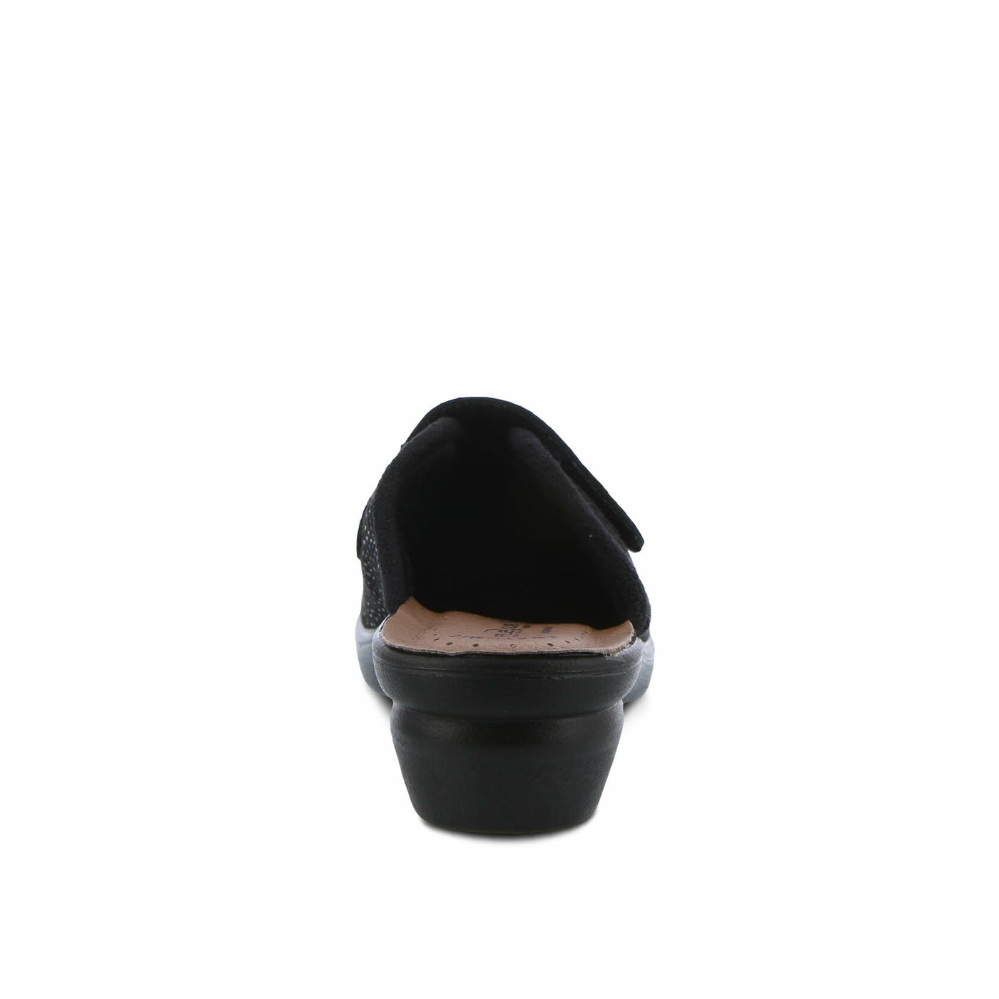 Spring Step Flexus Merula Mules for Women - Comfortable Women's Round Toe Fashion Clogs - Lightweight House Slippers for Woman - Black, 41 EU/9.5-10 M US