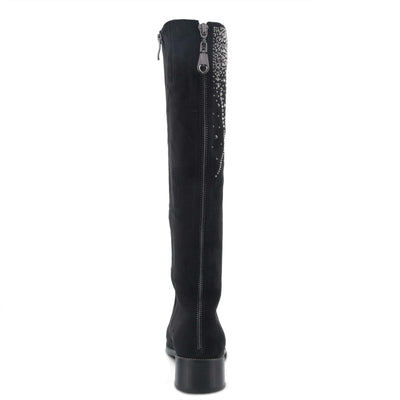 Azura by Spring Step Women's Knee High Boot, Black, 8.5
