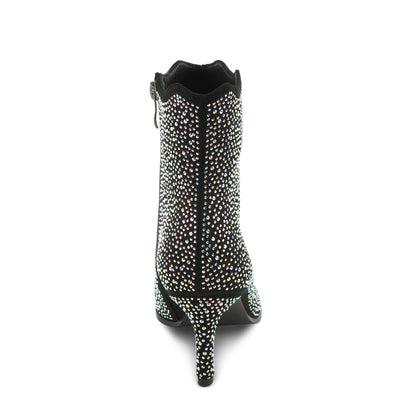 Azura Women's Sparks Heeled Boots Black EU 37 / US 6.5-7