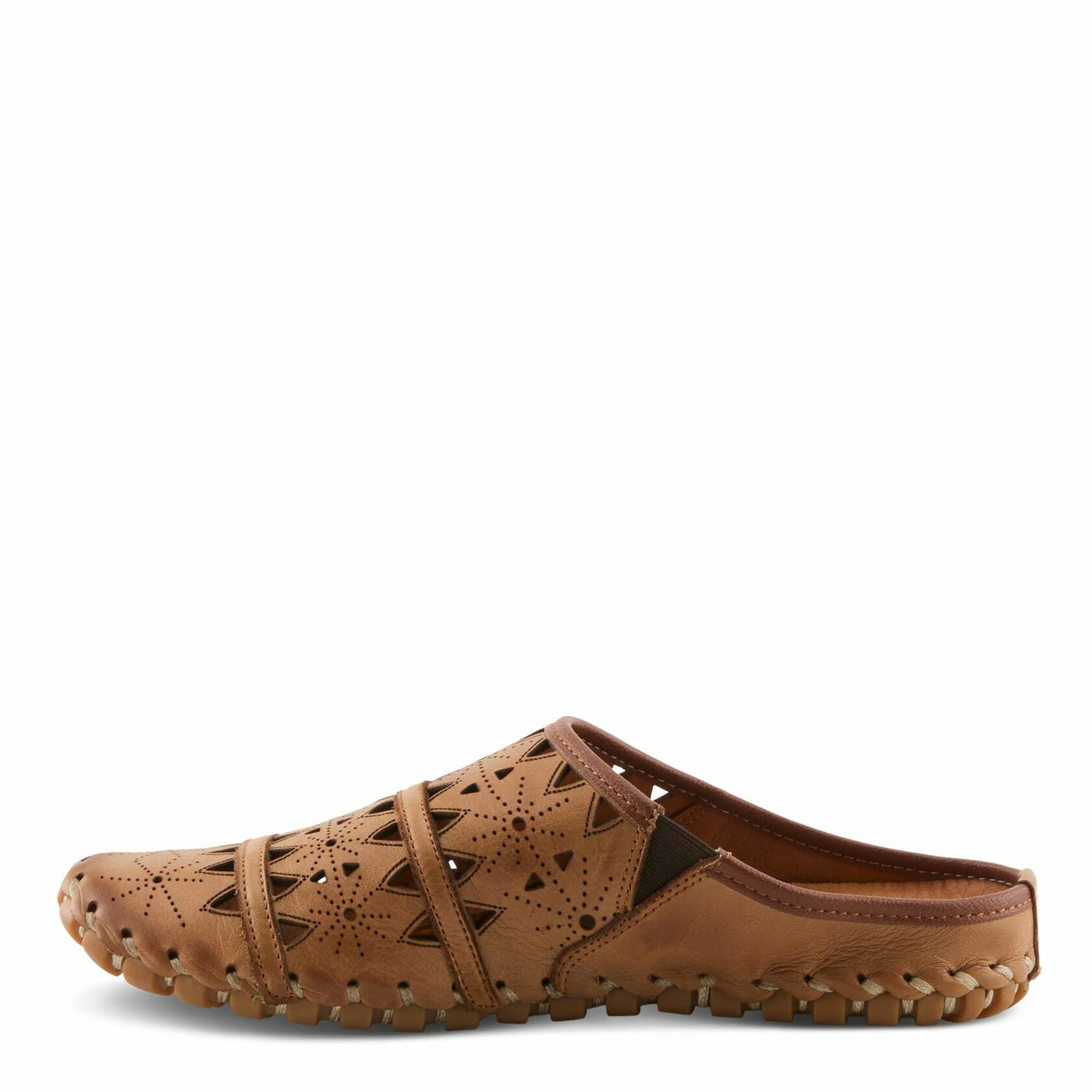 Spring Step Fusalide Slip-On Shoes for Womens - Comfortable Slip-On Shoes with Rubber Outsole - Casual Leather Clogs for Women - Brown EU 41 / US 9.5-10