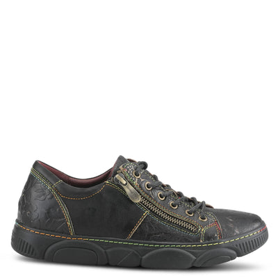 Spring Step L`Artiste Danli-Bloom Sneakers for Women - Sneaker Shoes for Women with Adjustable Metal Zipper - Womens Sneaker Shoe for Outdoor - Navy Multi EU 39 / US 8.5