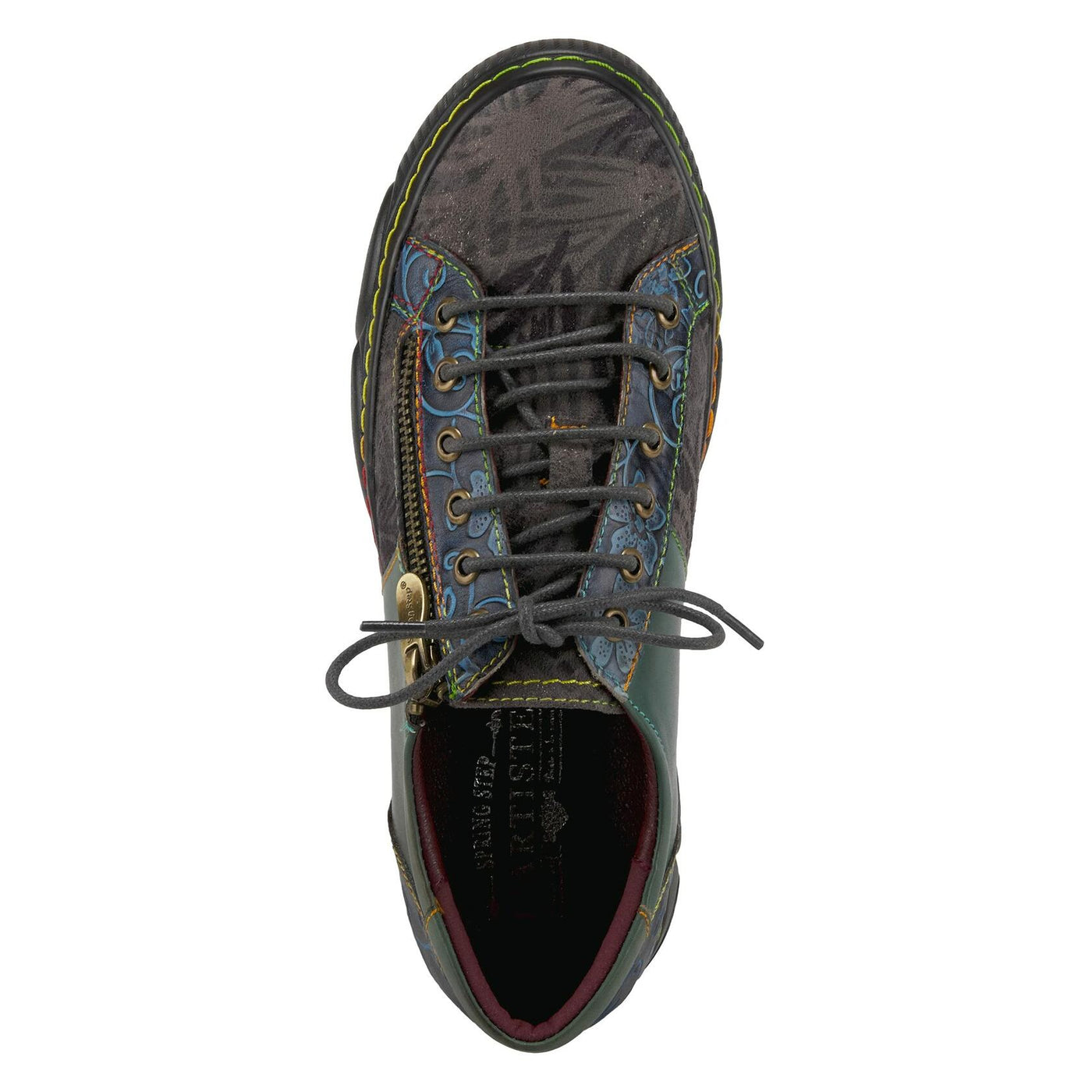 L'Artiste by Spring Step Danli Grey Multi 41 (US Women's 9.5-10) M