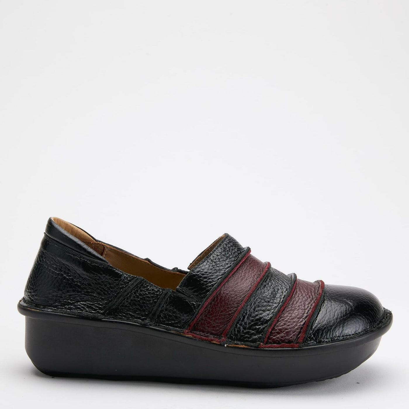 Spring Step Women's Firefly Leather Loafer Black Multi EU 41 / US 9.5-10