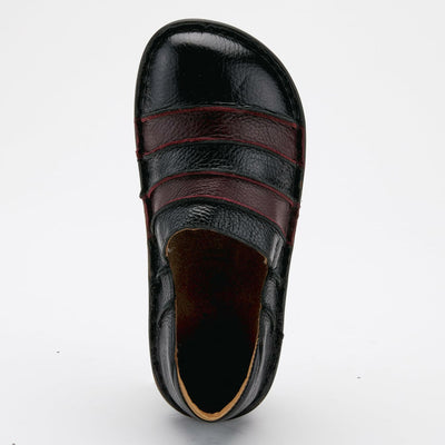 Spring Step Women's Firefly Leather Loafer Black Multi EU 41 / US 9.5-10