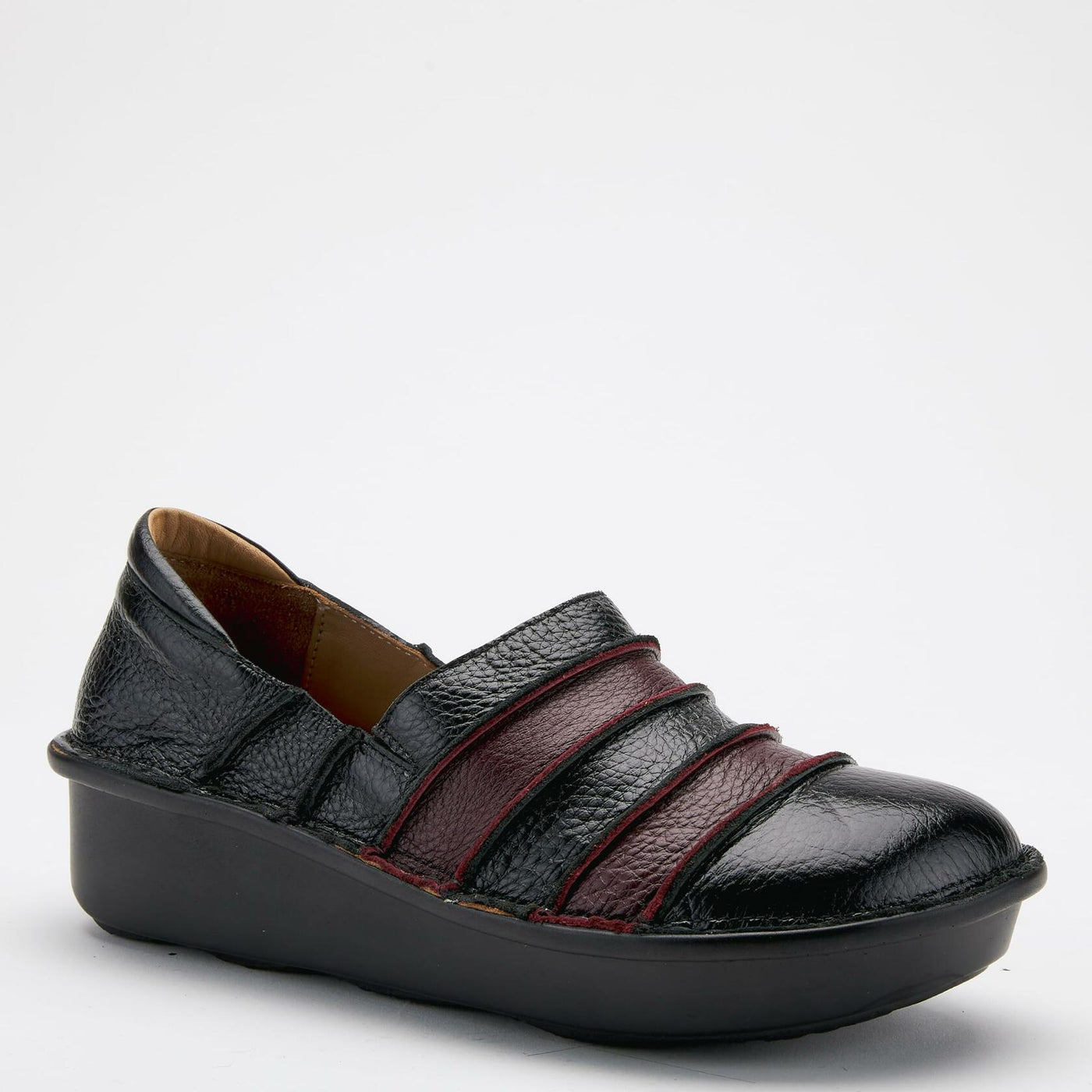 Spring Step Women's Firefly Leather Loafer Black Multi EU 42 / US 10.5-11
