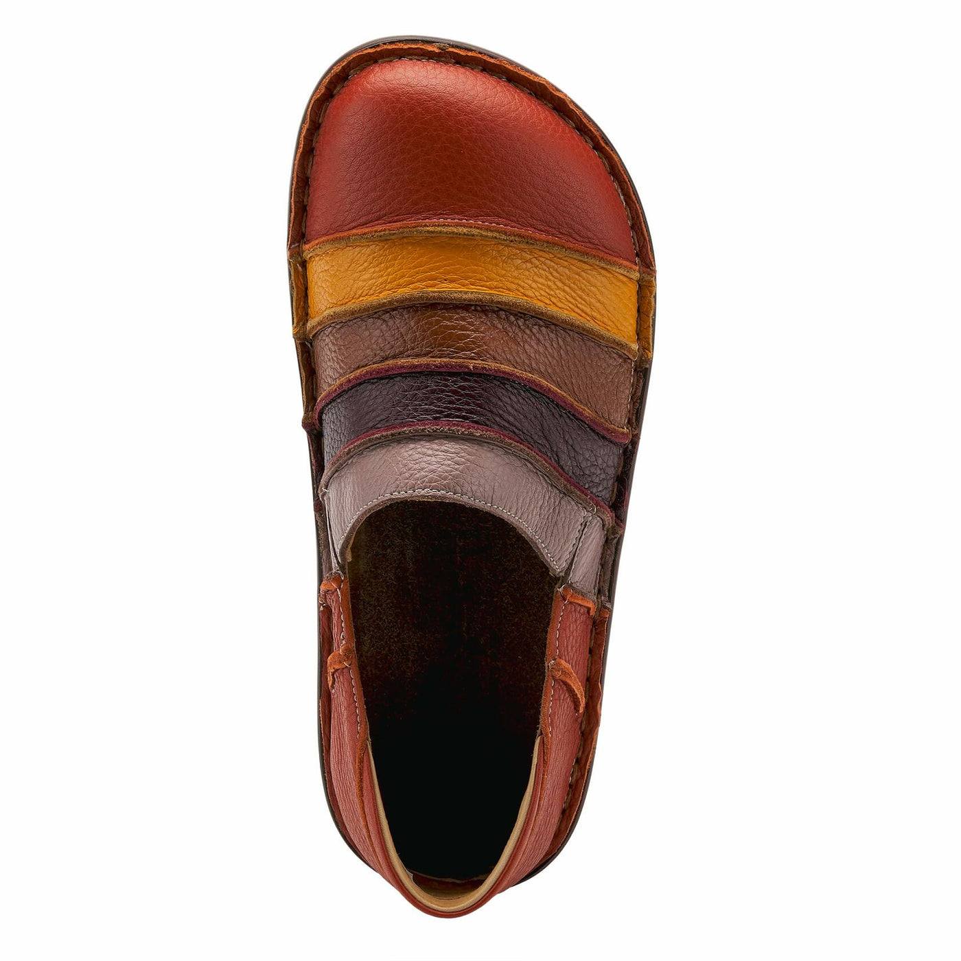 Spring Step Women's Firefly Leather Loafer Camel Multi EU 42 / US 10.5-11