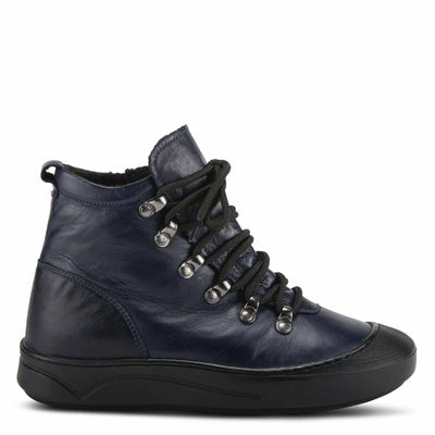 Spring Step Women's Darleen Ankle Boot, Navy, 8.5