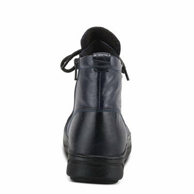 Spring Step Women's Darleen Ankle Boot, Navy, 9