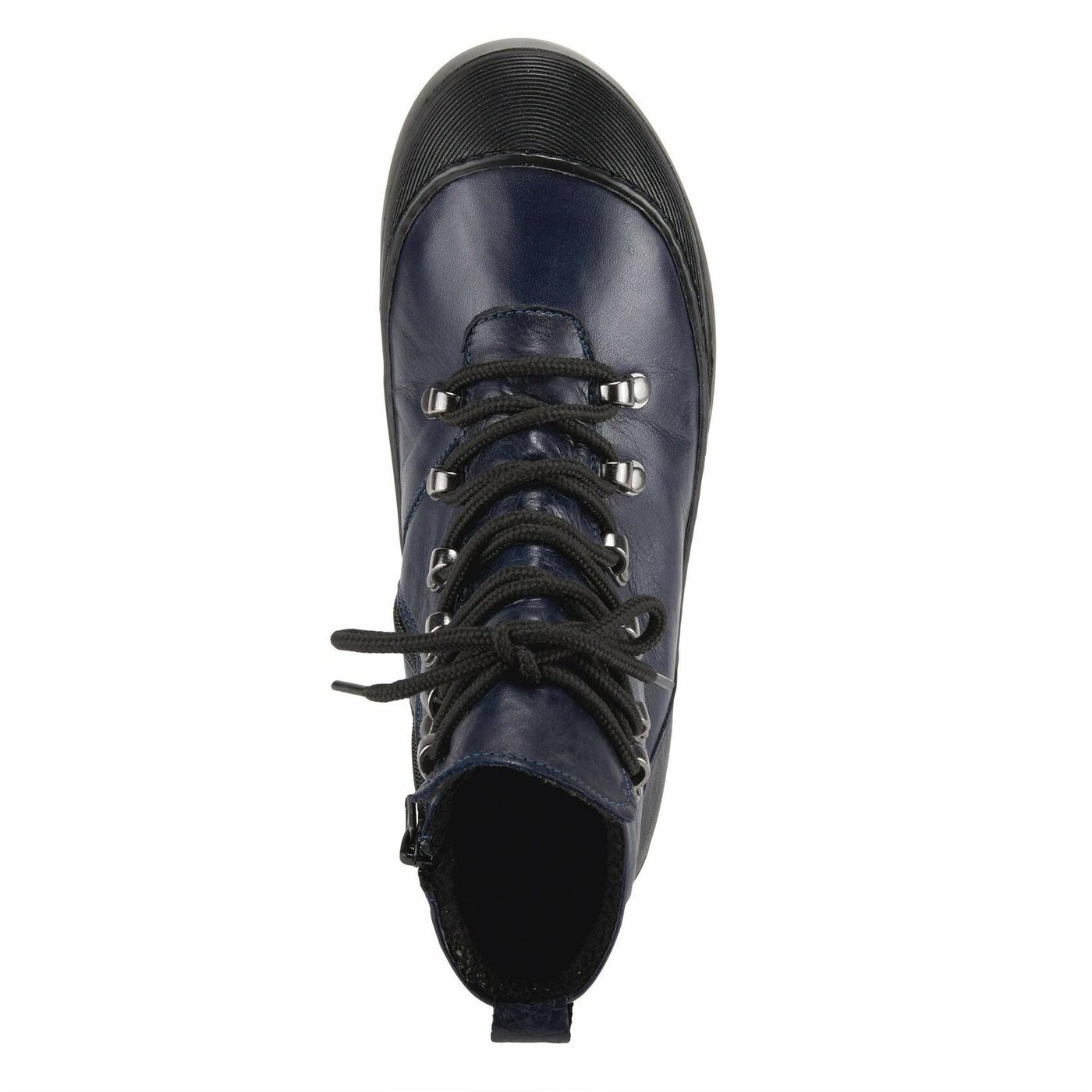 Spring Step Women's Darleen Ankle Boot, Navy, 9