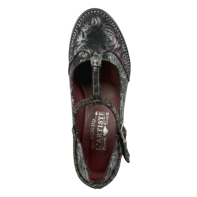 Spring Step L'Artiste Women's Mazie Pump Black Multi EU 44 / US 12.5-13