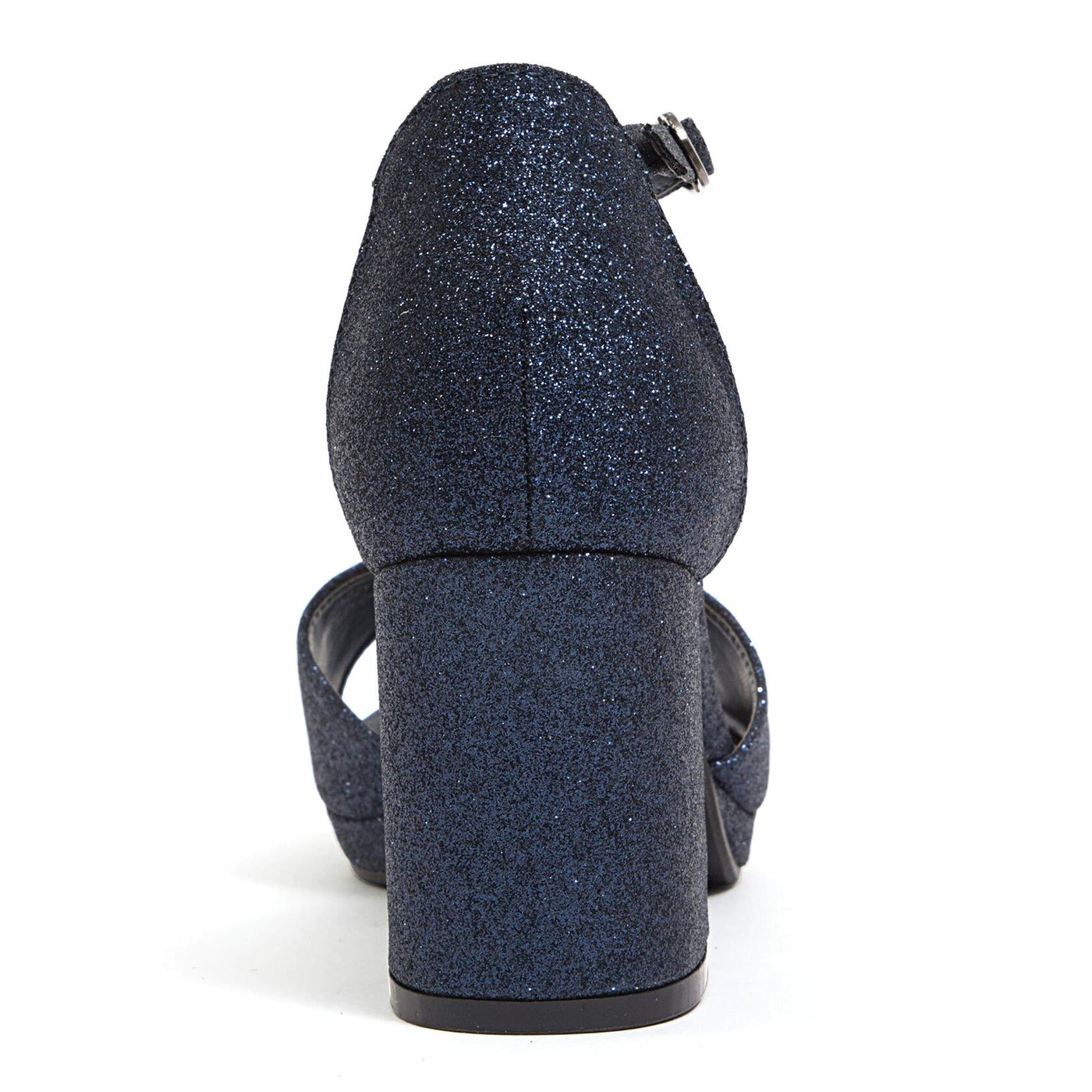 Ninety Union Jazzy Glitzy Open Till Close Back Sandal, Navy, 8