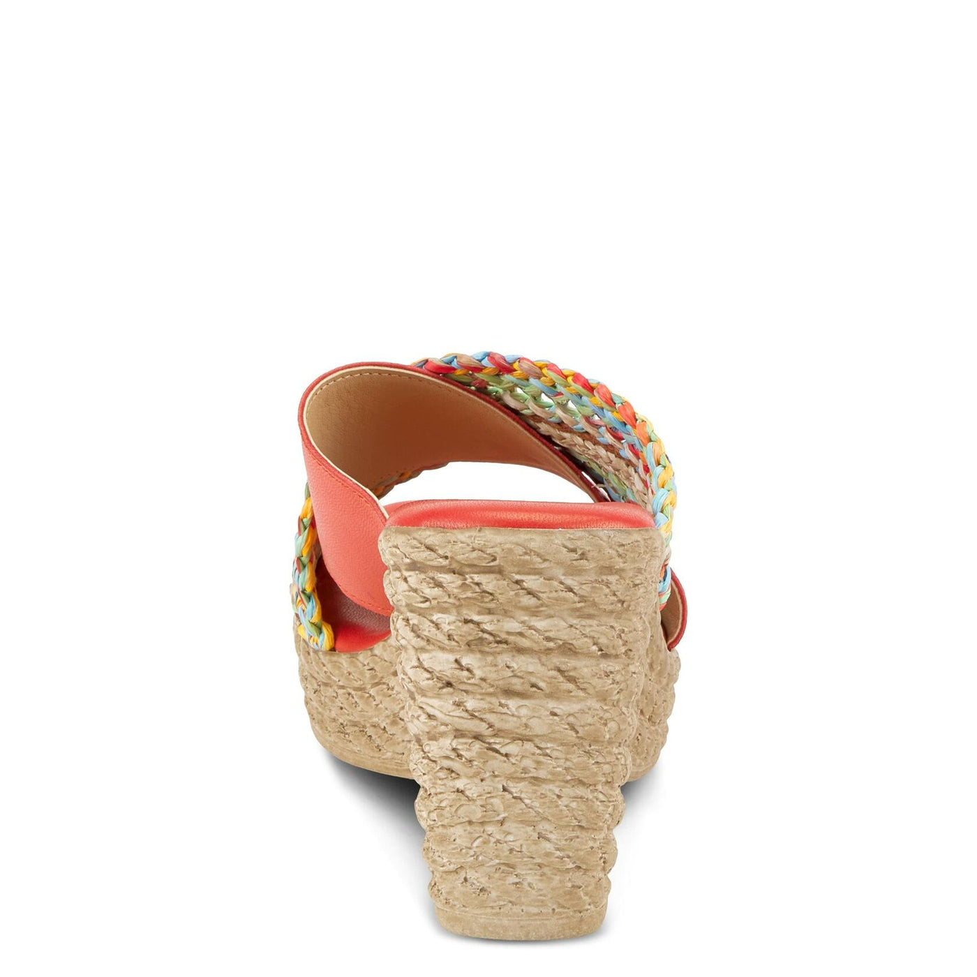 Spring Step Women's Fazzina Slide Wedge Sandal Red EU 35 / US 5