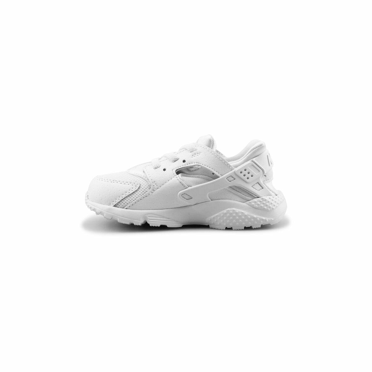Nike Baby Boy's Huarache Run (Infant/Toddler) White/White/Pure Platinum 10 Toddler M