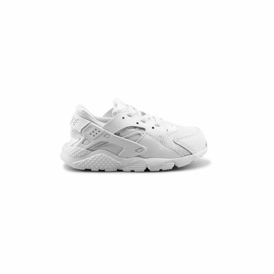 Nike Baby Boy's Huarache Run (Infant/Toddler) White/White/Pure Platinum 10 Toddler M