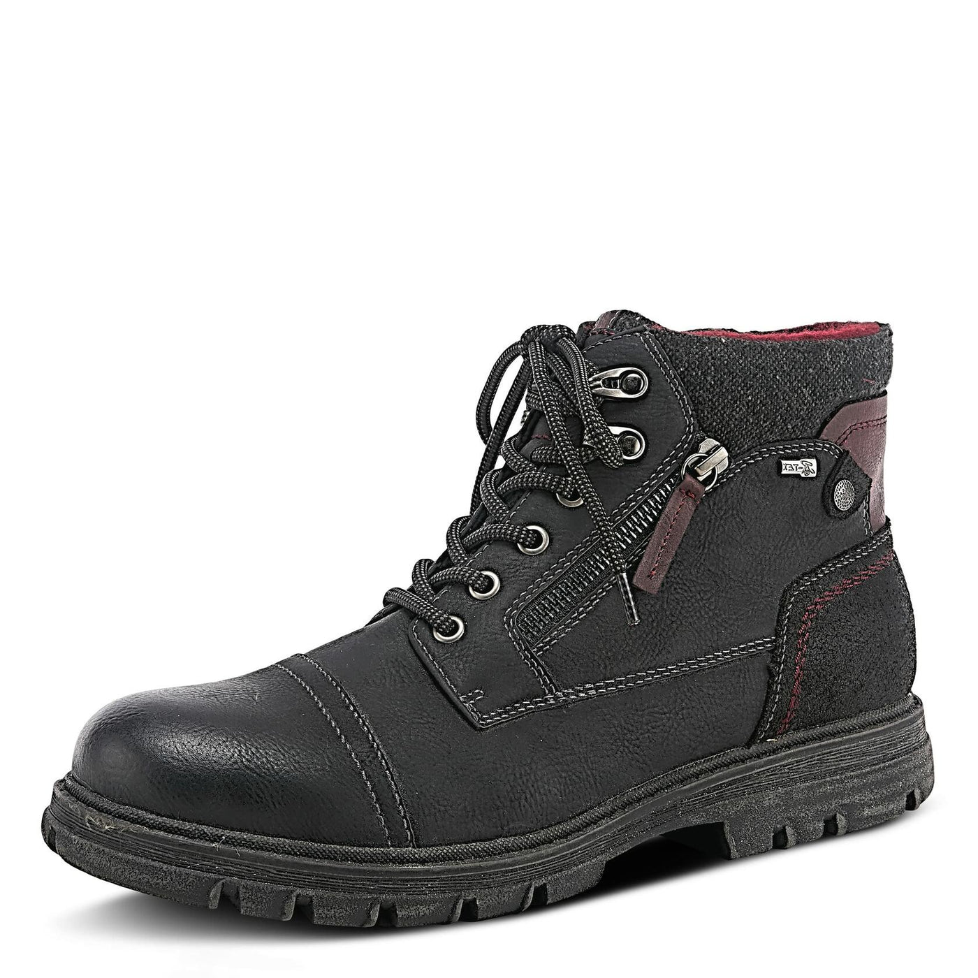 Spring Step Men's Sullivan Sneaker Black EU 41 / US 8-8.5
