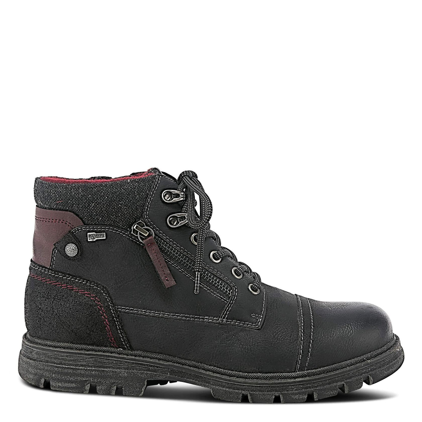 Spring Step Men's Sullivan Sneaker Black EU 41 / US 8-8.5