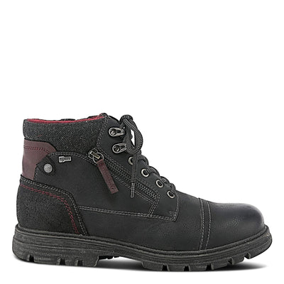 Spring Step Men's Sullivan Sneaker Black EU 41 / US 8-8.5