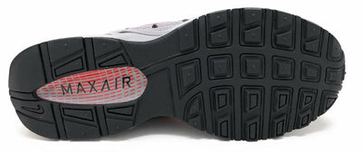 Nike Men's Air max Torch 4 Running Shoes, Atmosphere Grey/University Red/Black, 9.5