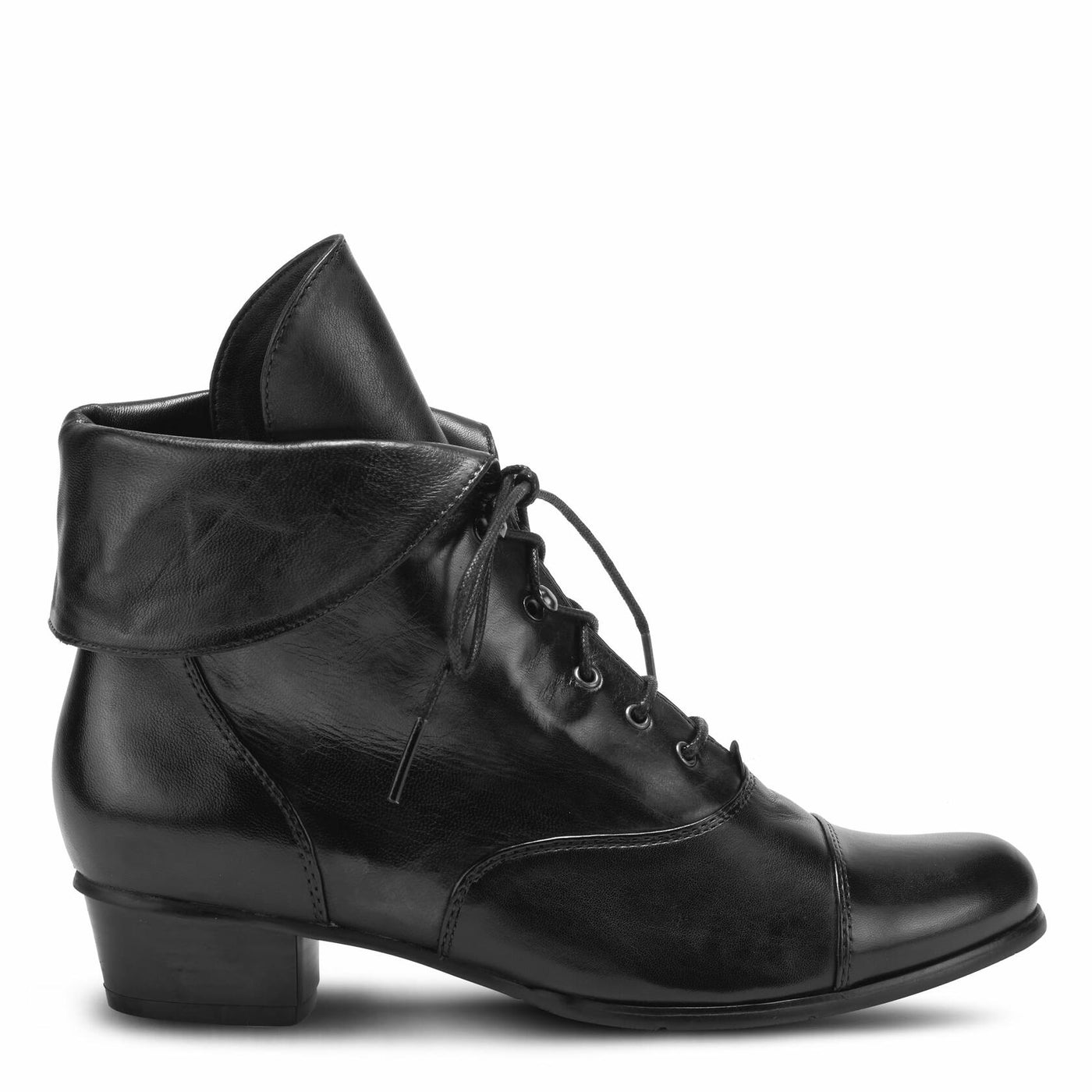 Spring Step Women's Galil Lace-Up Bootie Black EU 42/10.5-11