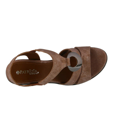 PATRIZIA Women's Rola Sandals Brown EU 38 / US 7.5-8