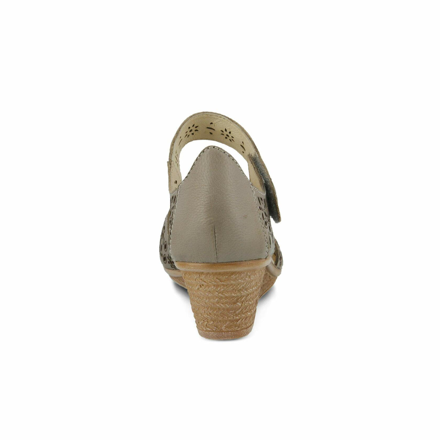 Spring Step Women's Nougat Wedge Sandal, Gray, 39 EU/8.5 M US