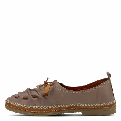Spring Step Women's Berna Leather Loafer – Artistic Slip-On Comfort Shoe with Padded Insole, Elastic Vamp, and Durable Rubber Outsole