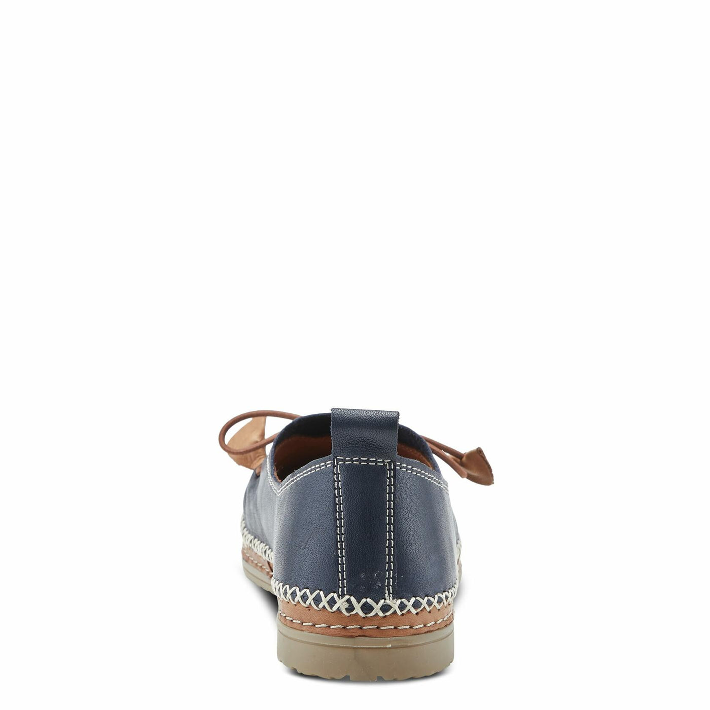 Spring Step Women's Berna Leather Loafer – Artistic Slip-On Comfort Shoe with Padded Insole, Elastic Vamp, and Durable Rubber Outsole Navy EU 36 / US 5.5-6