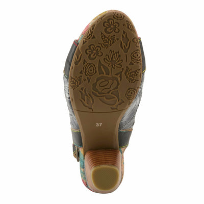 L'Artiste by Spring Step Women's Eclipsing Pump, Black Multi, 8.5