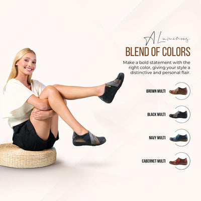Spring Step L'Artiste Women's Lata Leather Slipper Cabernet Multi EU 37 / US 6.5-7