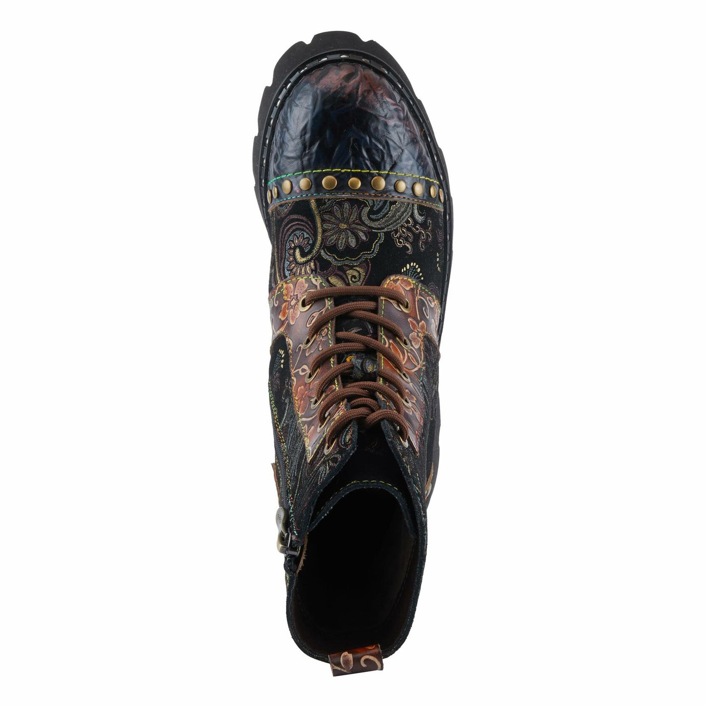 L'Artiste by Spring Step Women's Severity Fashion Boot, Brown Multi, 8