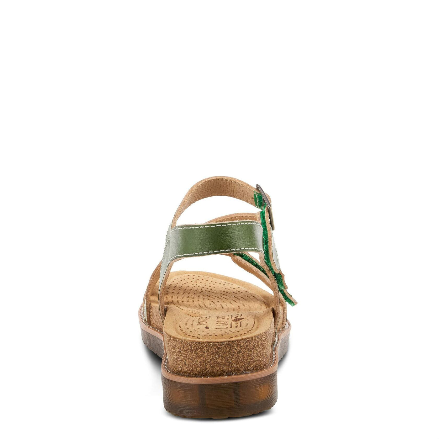 Spring Step L'Artiste Women's Dialog Ankle Strap Sandal Green EU 40 / US 9